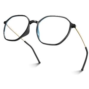 Blue Light Blocking Glasses Anti Glare Eye Protection Black Frame